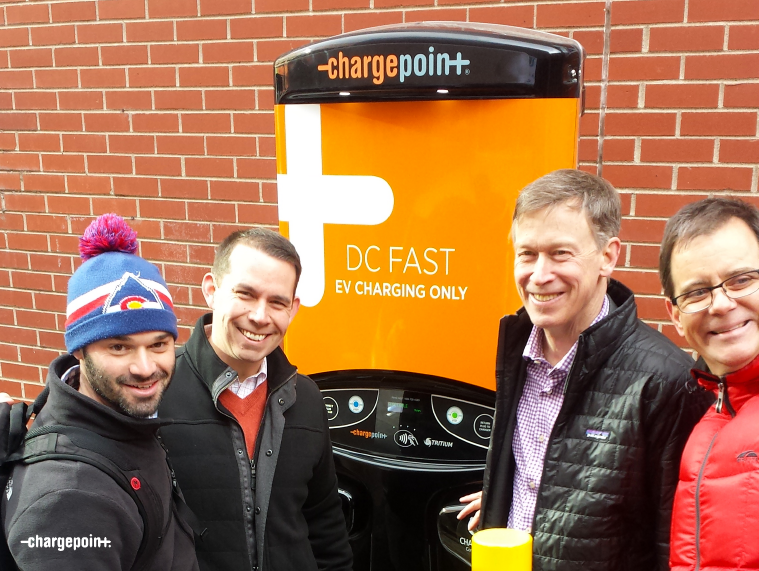 ChargePoint DC fast solution at The Alliance Center