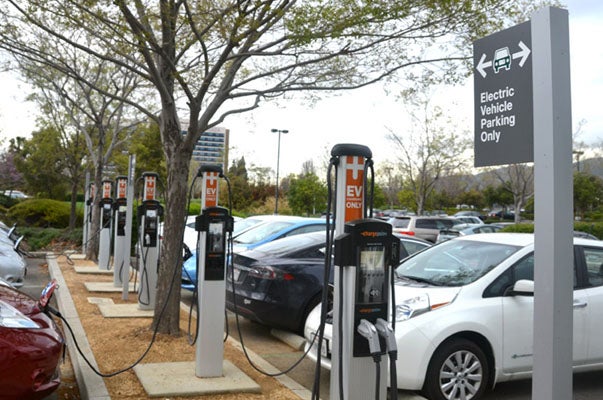 ChargePoint ENERGY STAR-certified charging stations hard at work