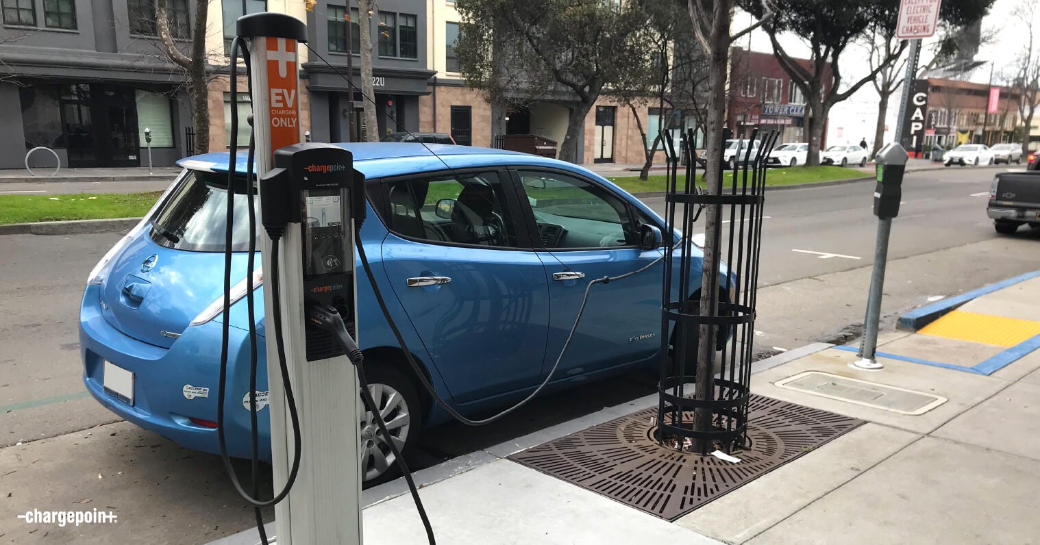 EV Charging Reduces Pollution