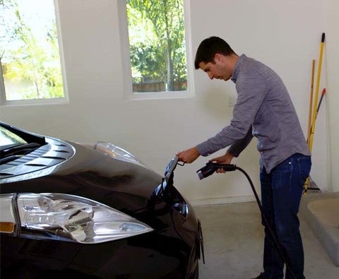Charge Your Nissan LEAF at Home