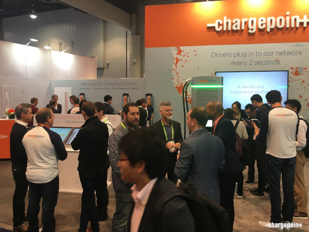 The Action-Packed ChargePoint Booth