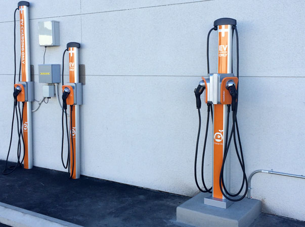 ChargePoint CPF25 charging stations