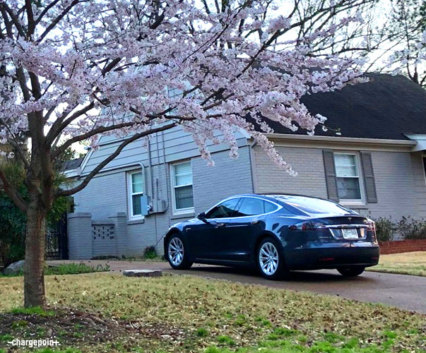 Tesla Model S at Home