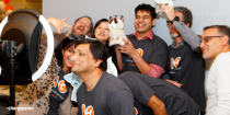 ChargePoint engineers hamming it up