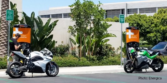 Fast Charging Lets Electric Motorcycles Go Farther