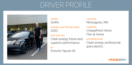 Meet Griffin and His Porsche Taycan
