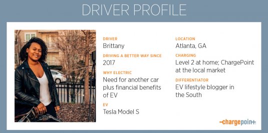 EV Driver Brittany Lives Life Electrified